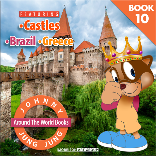 Johnny Jung Jung Around the World Books: Castles, Brazil, Greece